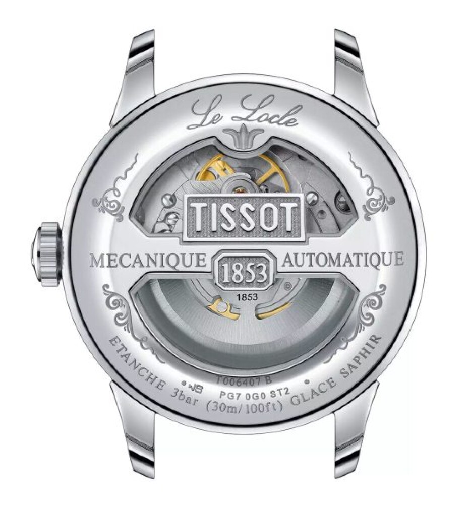 Tissot Le Locle Automatic  Open Heart T006.407.11.033.02 - main (1)