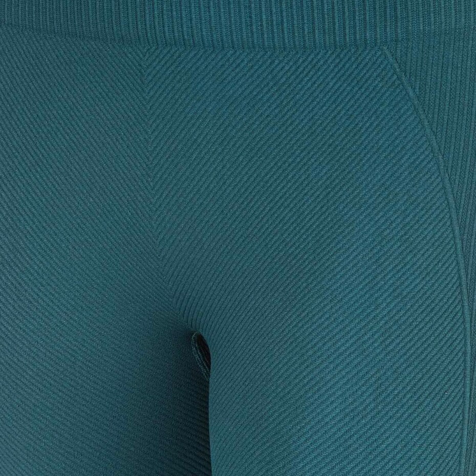 Dámské legíny Endurance  Flow Ribbed Seamless Tights Marble Green L/XL - main (1)