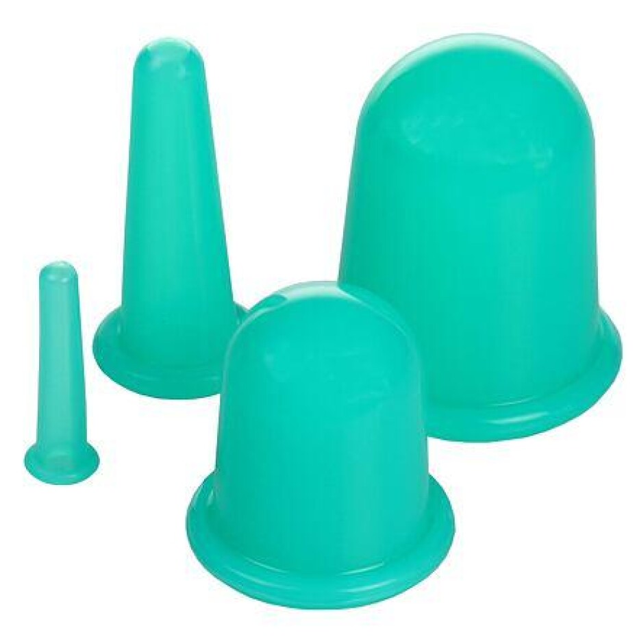 Merco Cups 4Pack masážní silikonové baňky zelená - main (0)