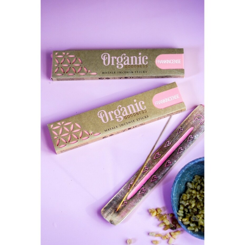 Vonné tyčinky Organic Goodness Masala 12 ks, Frankincense - main (1)