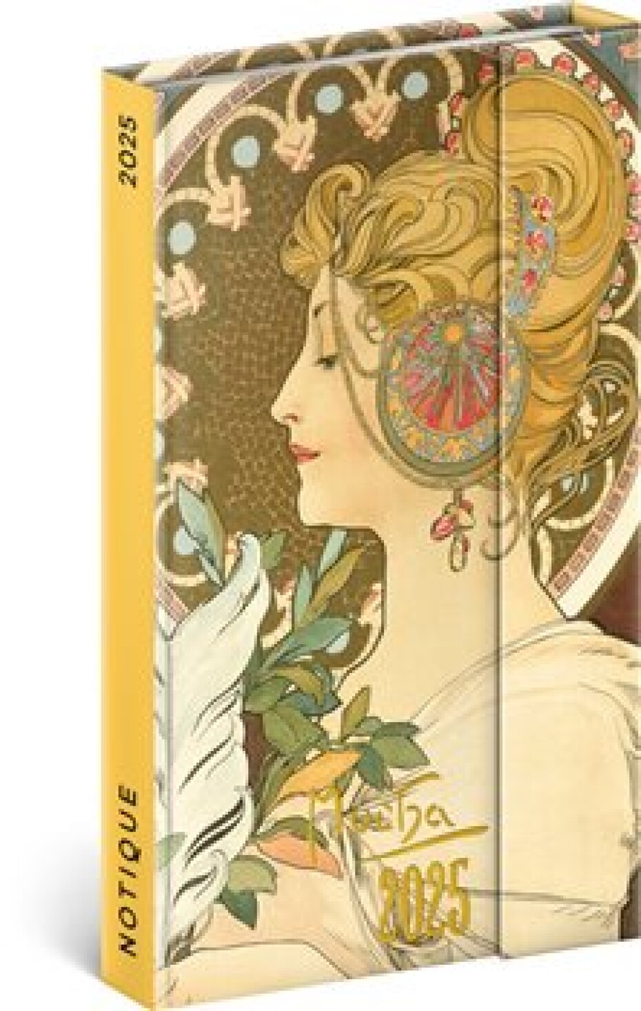 Týdenní magnetický diář Alfons Mucha 2025 - main (0)