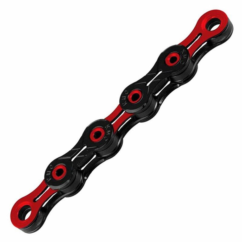 Kmc řetěz DLC 11 červeno/černý v krabičce118 čl. - main (0)