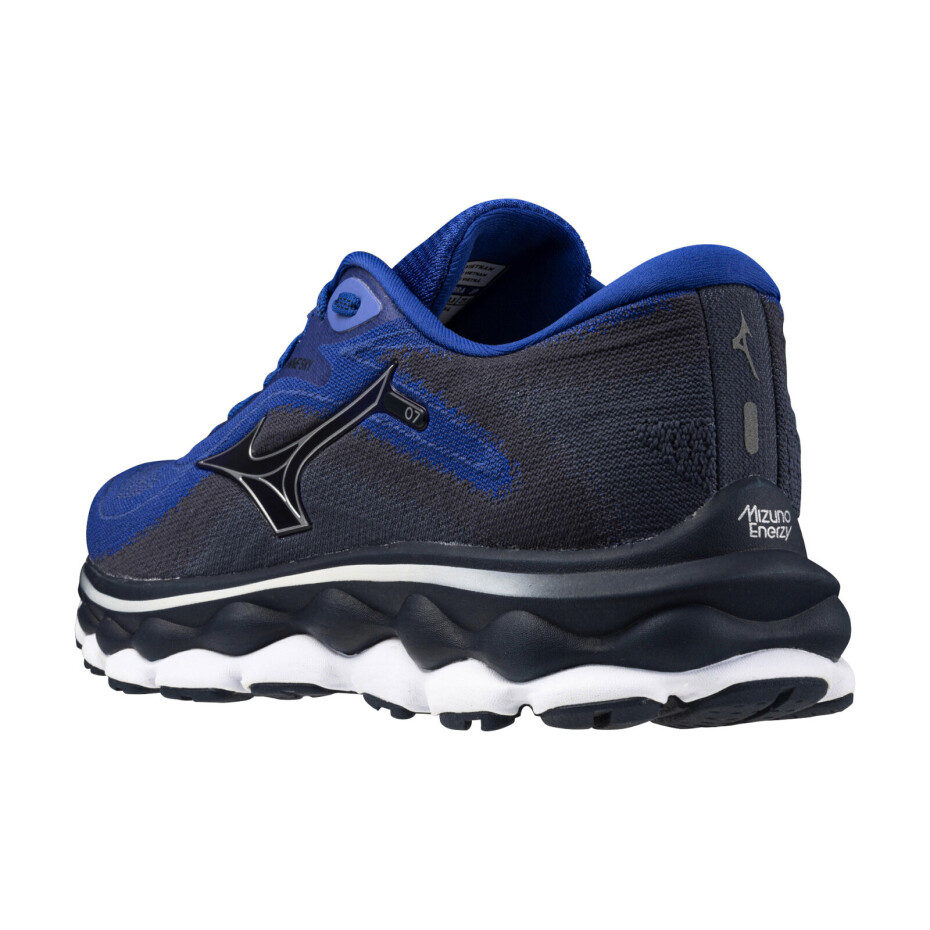 Pánská běžecká obuv Mizuno  Wave Sky 7 Surf the Web/Silver/Dress Blues  UK 14 - main (6)