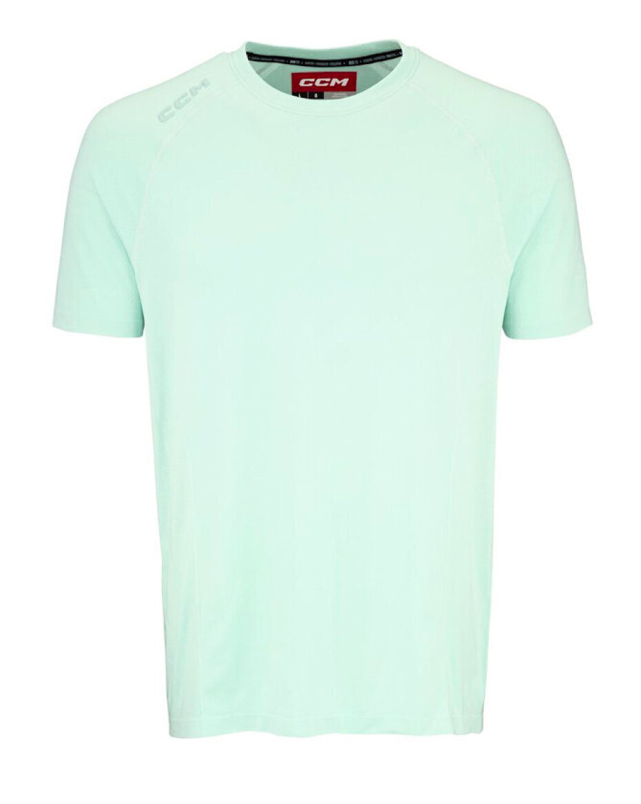 Pánské tričko CCM  SS Premium Training Tee Seafoam Senior M - main (0)