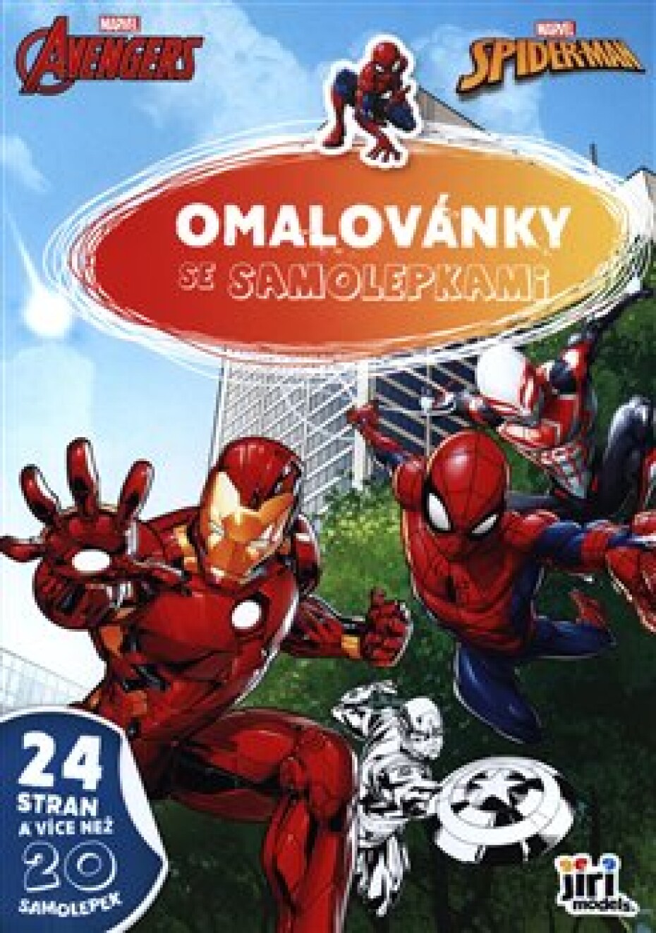 Omalovánky A4 se samolepkami - Marvel - main (0)