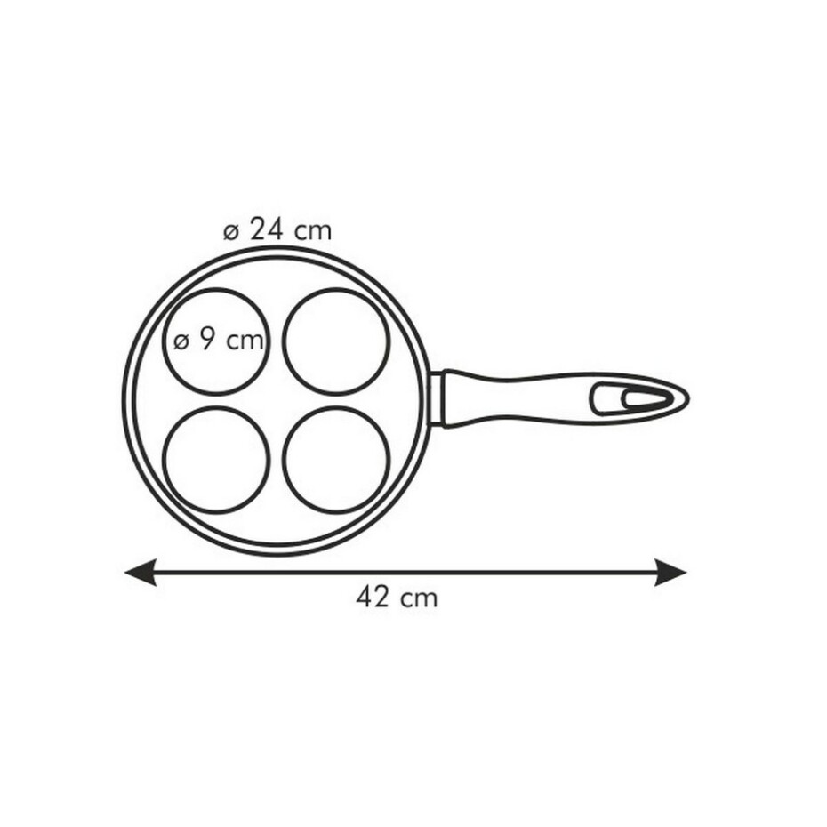 Tescoma Pánev na volská oka, 24 cm 594244 - main (1)
