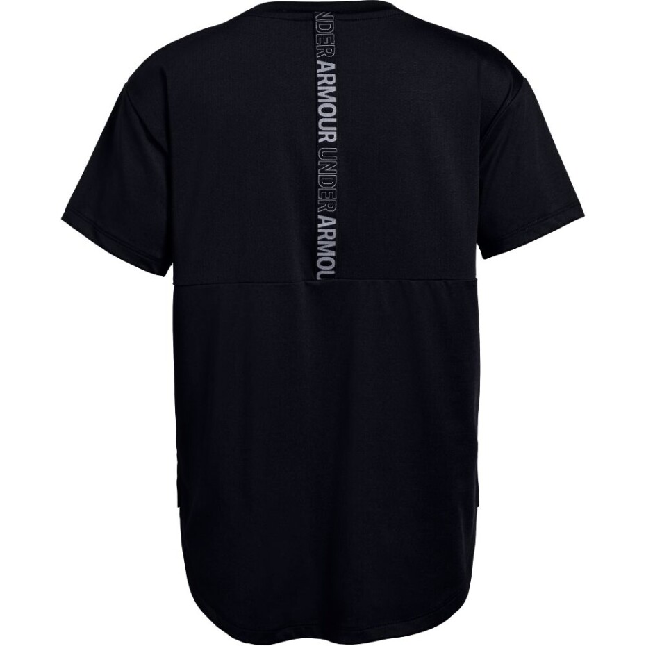 Dívčí tričko Under Armour HeatGear SS Black S - main (3)
