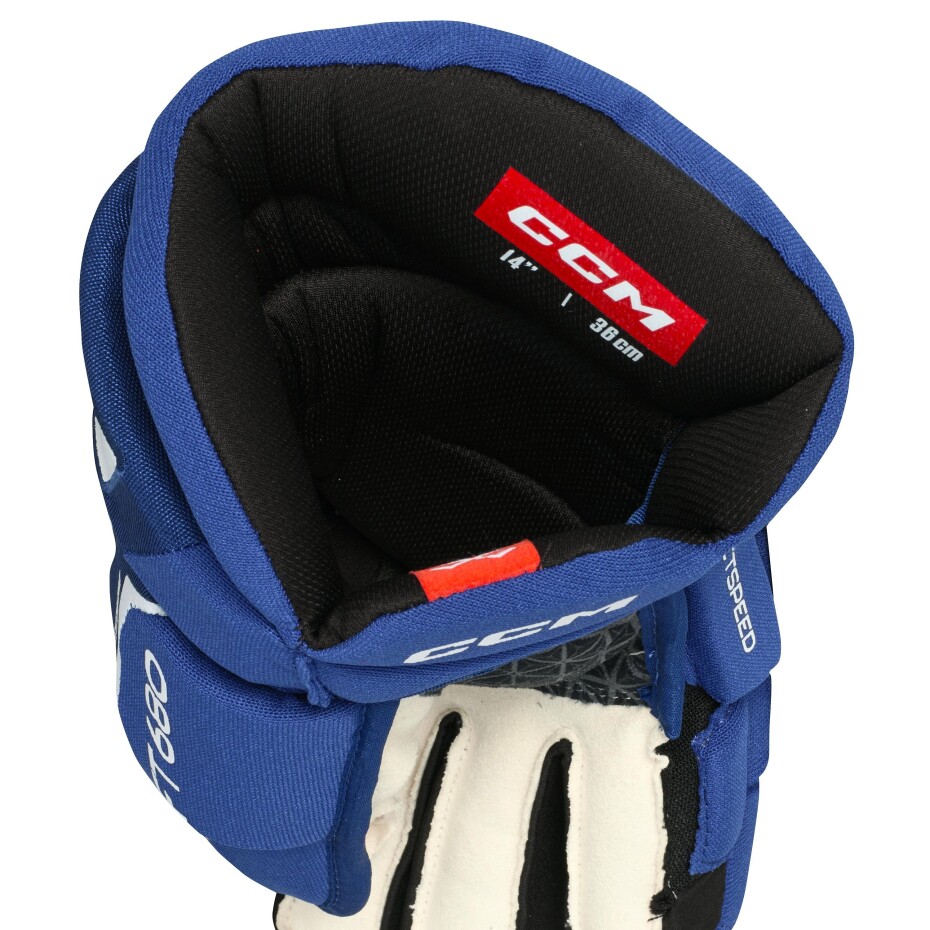 Hokejové rukavice CCM JetSpeed FT680 Royal/White Senior 15 palců - main (2)