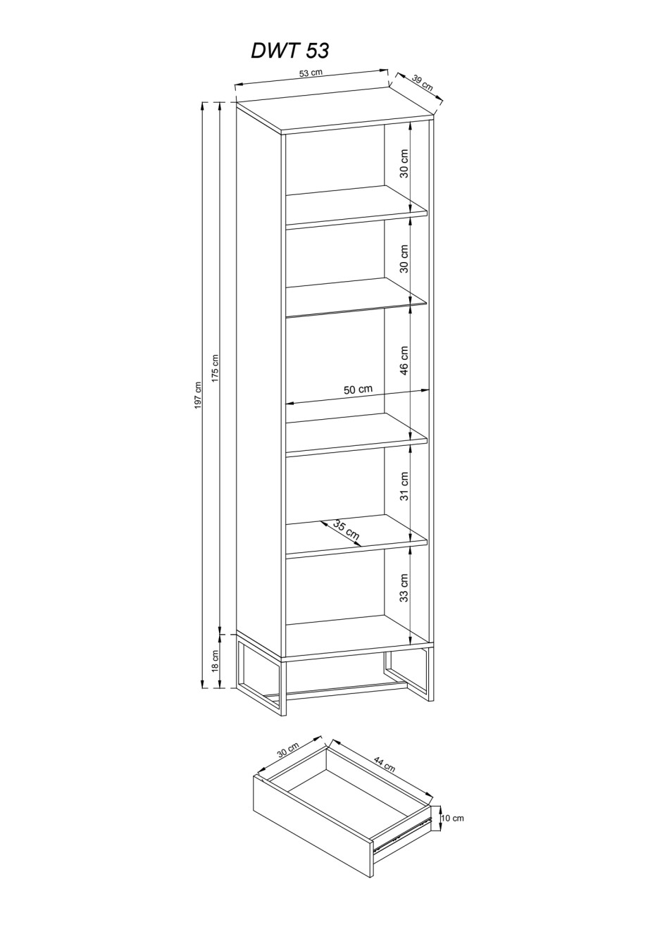 ArtPS Vitrína GLOOM DWT53 s LED1 - main (3)