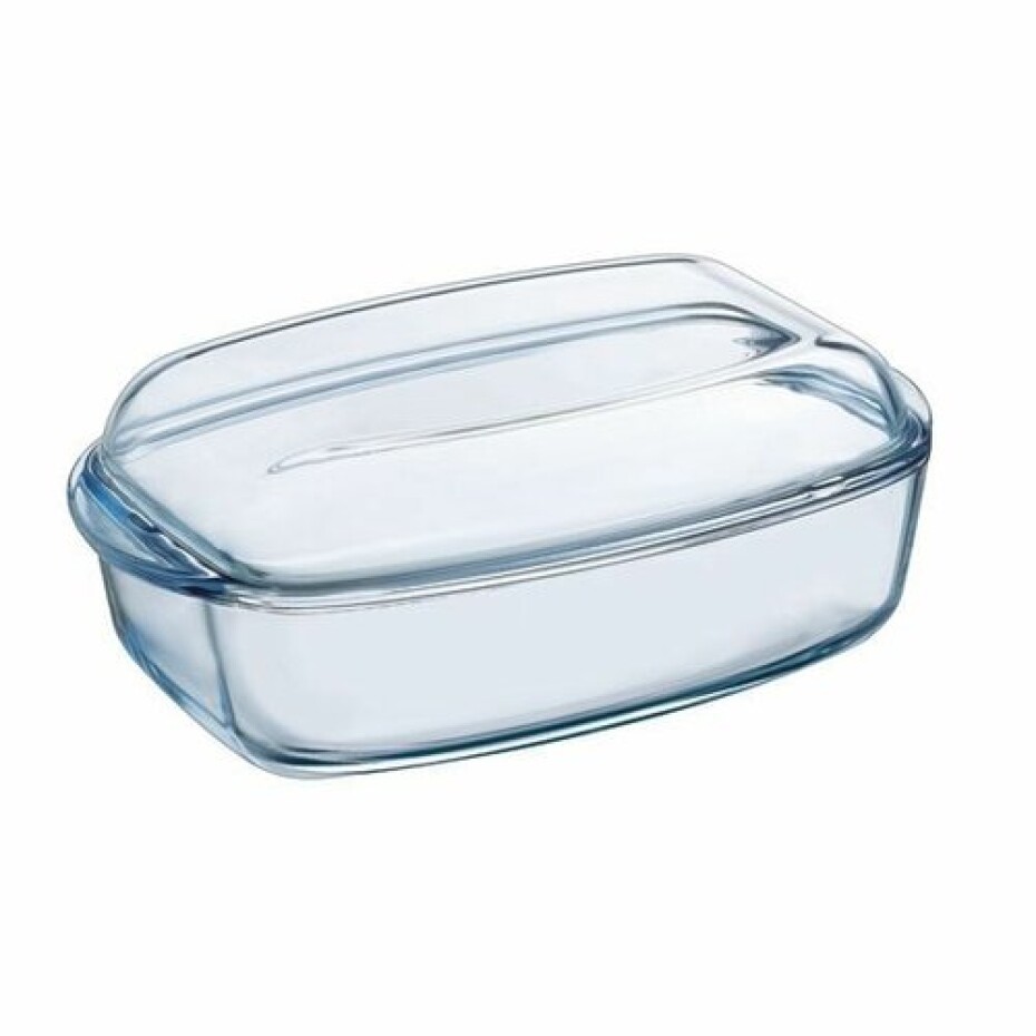 Pyrex Skleněná zapékací mísa s víkem, 6,7 l - main (0)
