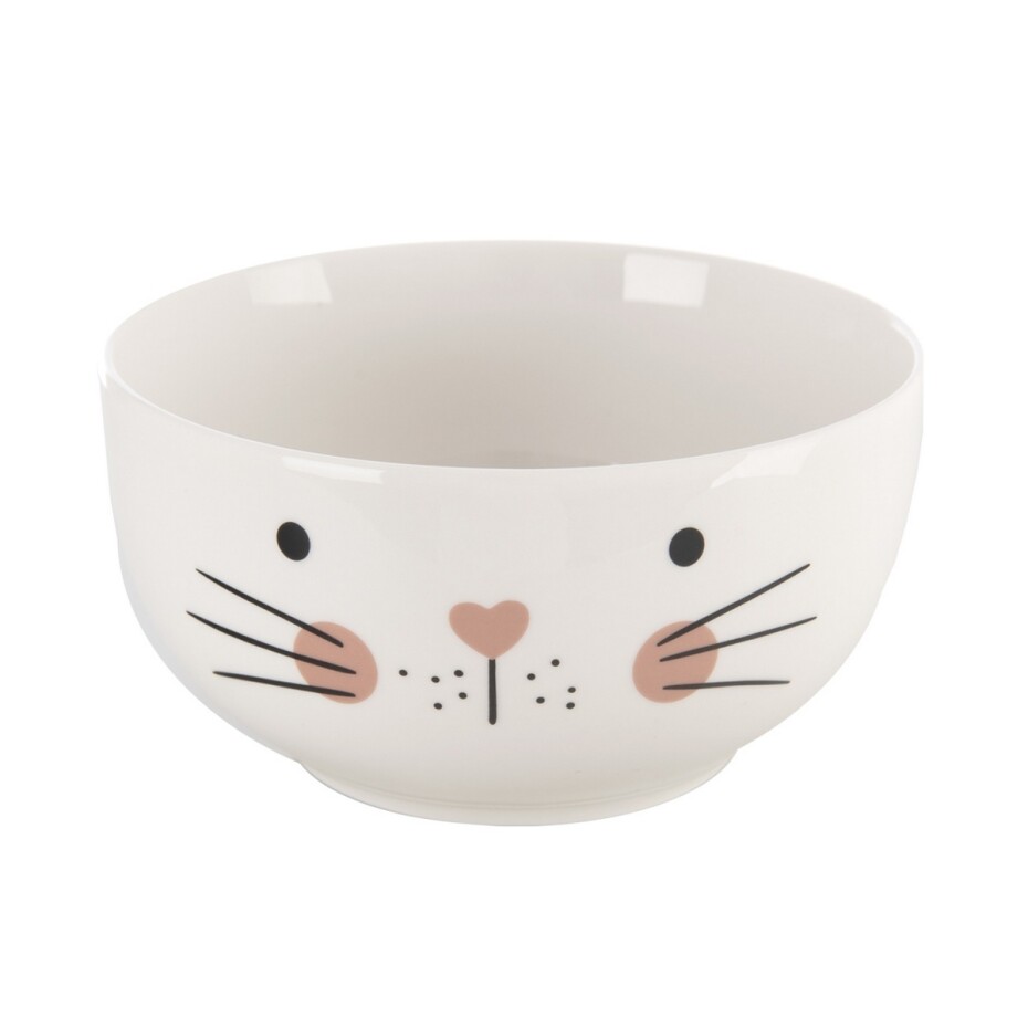 Orion Porcelánový hrnek s miskou Kočka, 0,35 l - main (2)