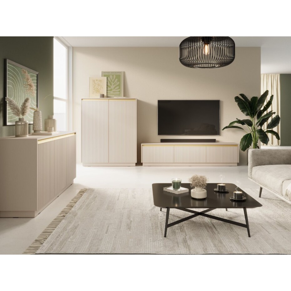 ArtPS Komoda SHOWY K104 | béžová - main (4)