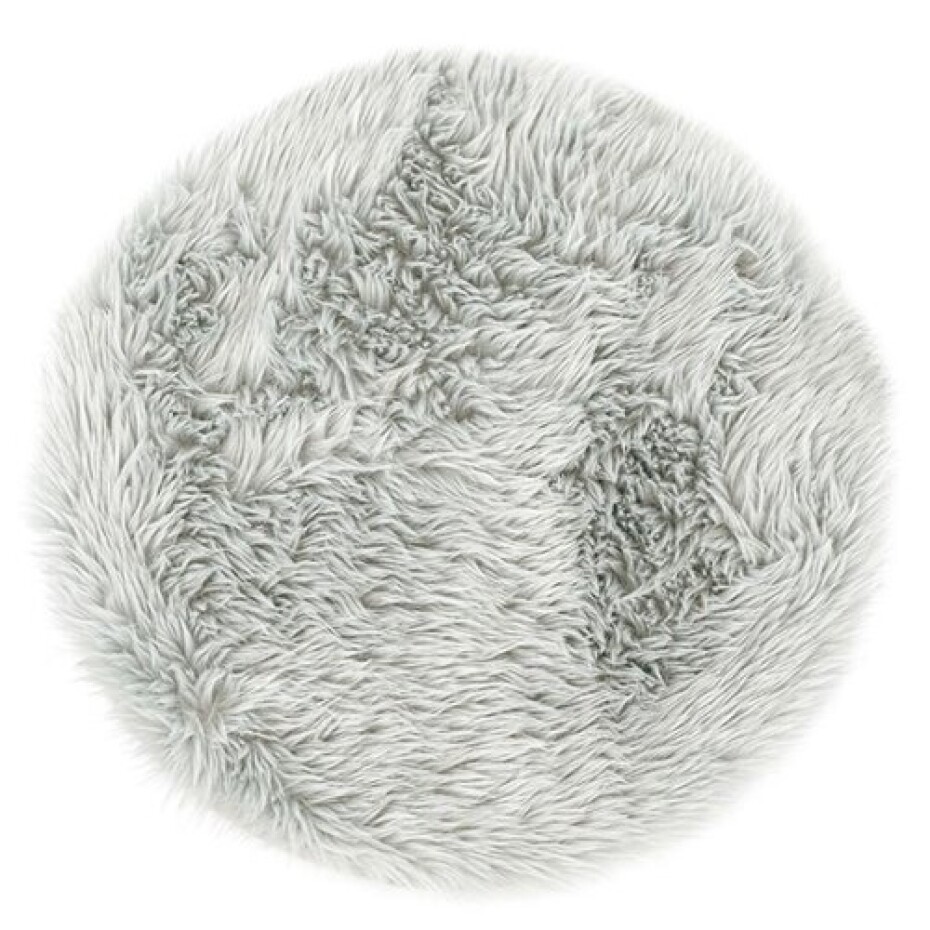 AmeliaHome Kožešina Dokka šedá, pr. 90 cm - main (0)