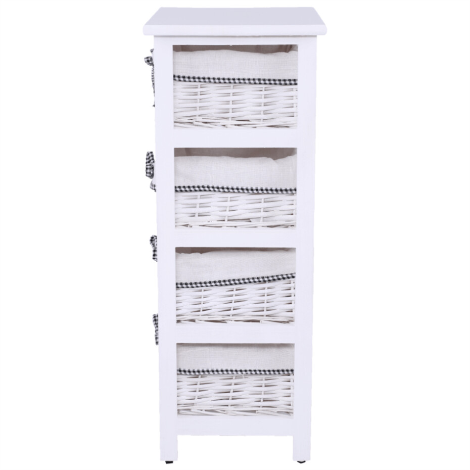 Tempo Kondela Komoda Ruby bílá, 73 cm - main (3)