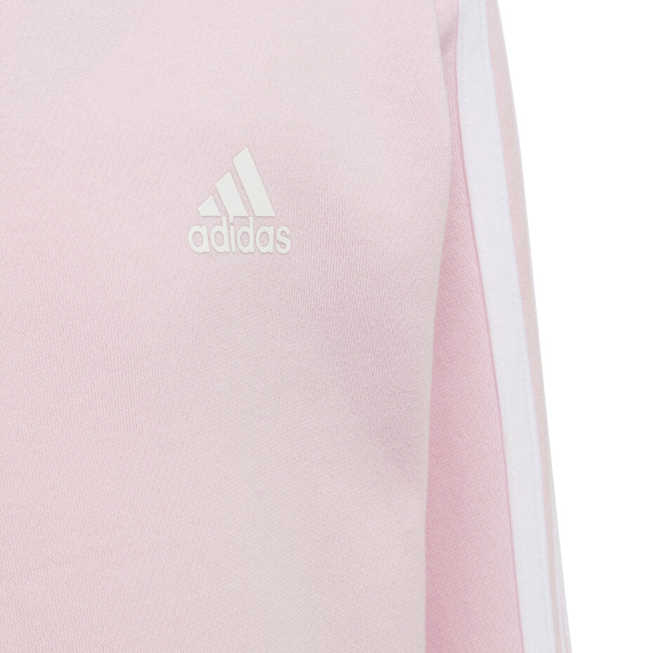 Dětská mikina adidas  Essentials 3-Stripes Crew Neck Clear Pink 116 cm - main (2)