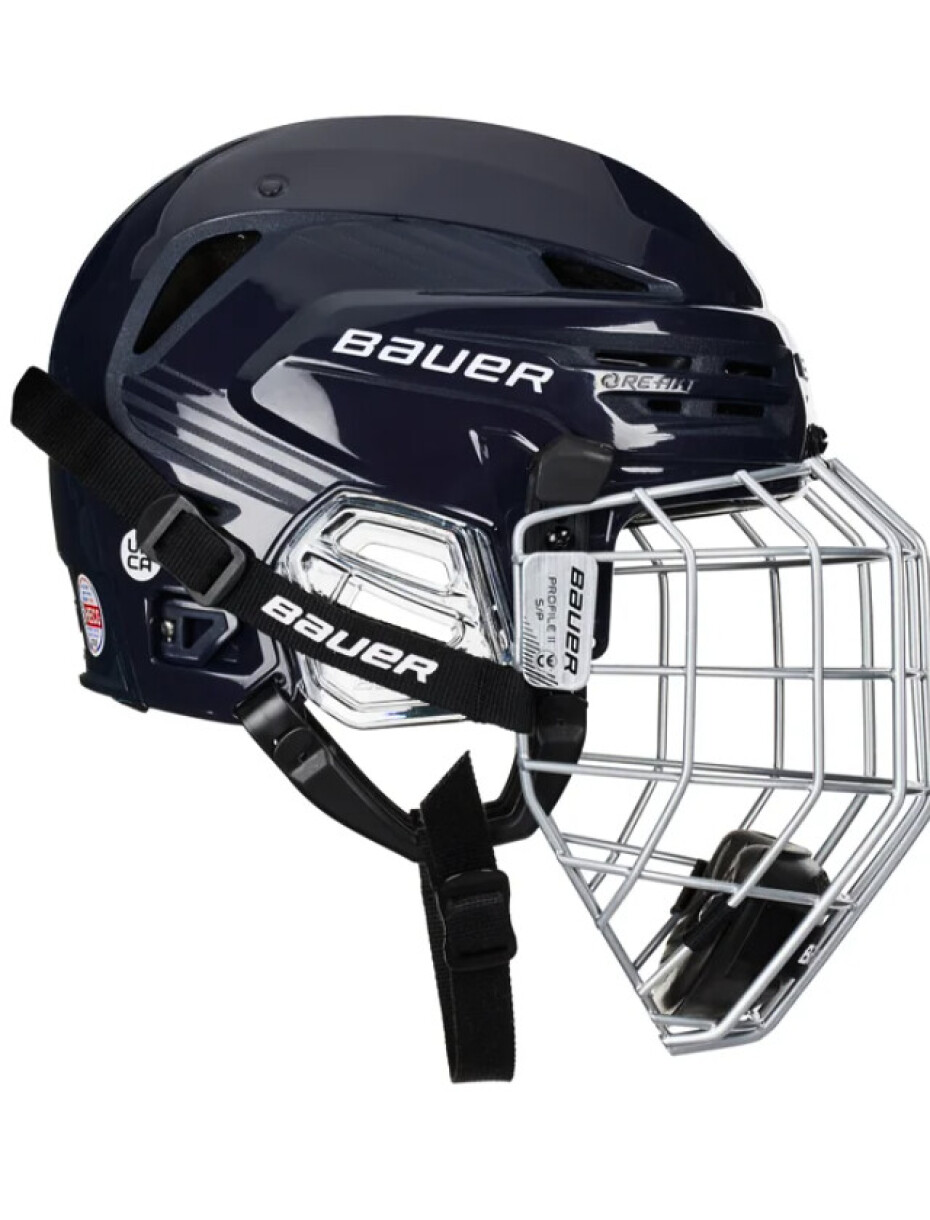 Hokejová helma Bauer RE-AKT 85 Combo Navy Senior M - main (3)
