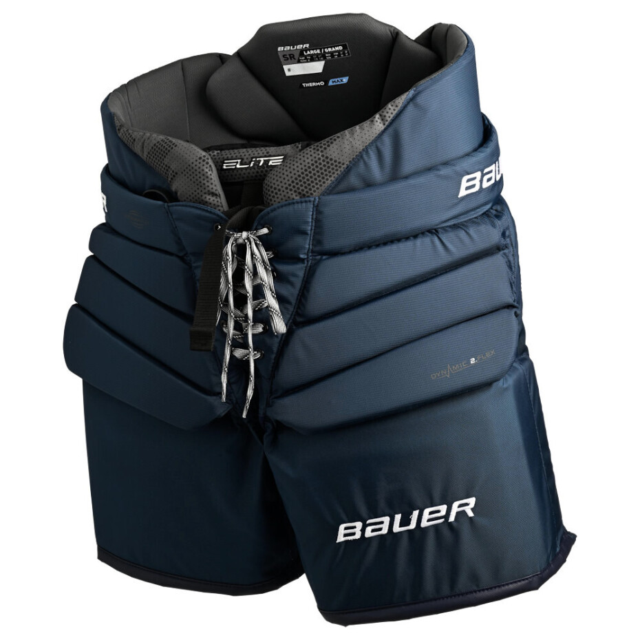 Brankářské hokejové kalhoty Bauer  Elite Navy Senior M - main (0)