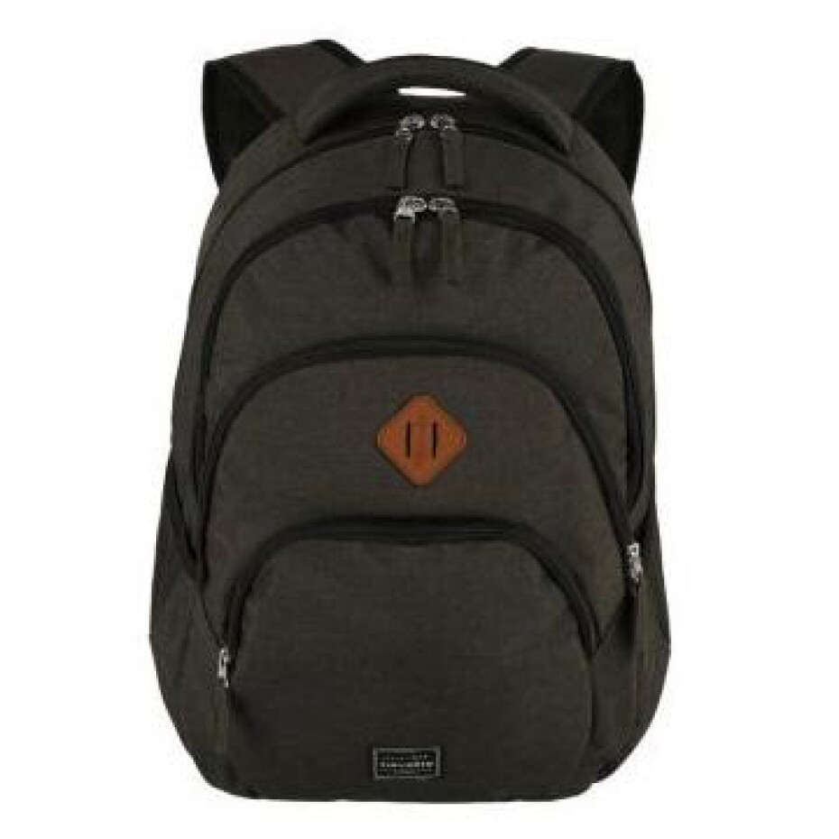 Travelite Basics Backpack Melange Brown batoh - main (0)