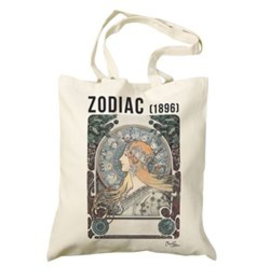 Plátěná taška Alfons Mucha Laurel - main (0)