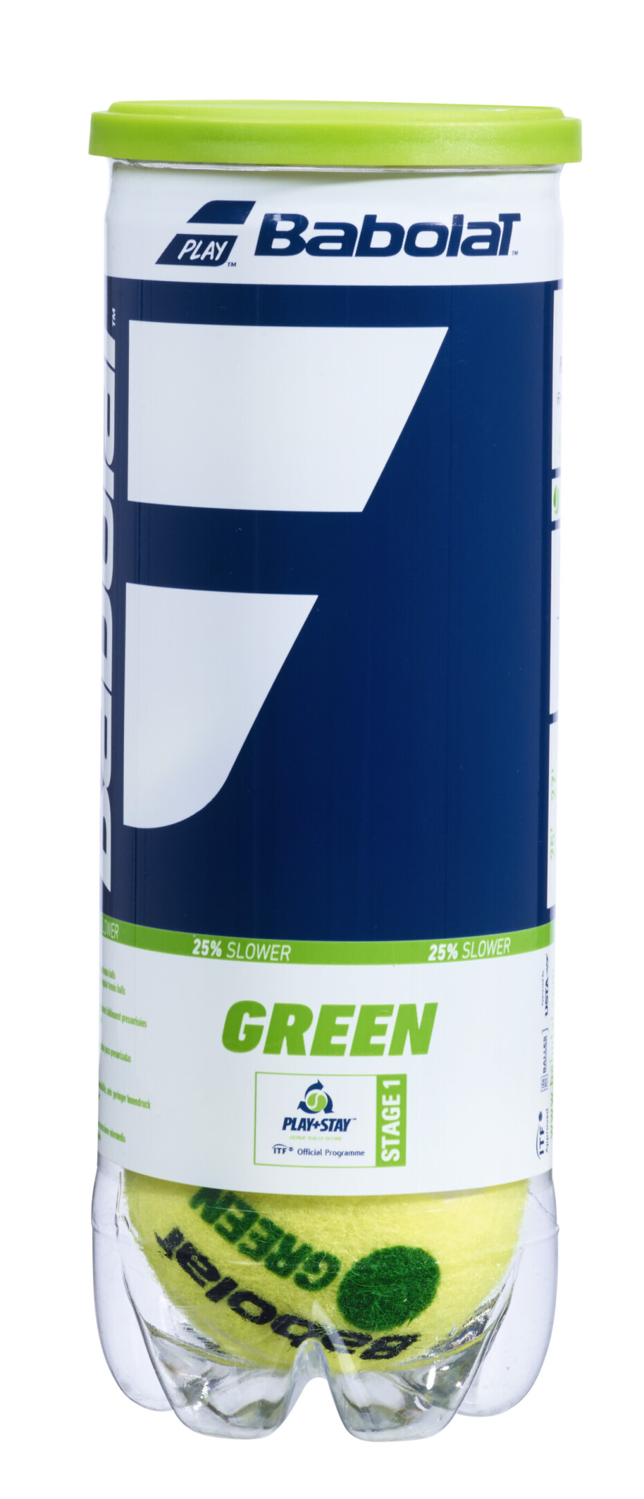 Dětské tenisové míče Babolat  Green X3 - main (0)