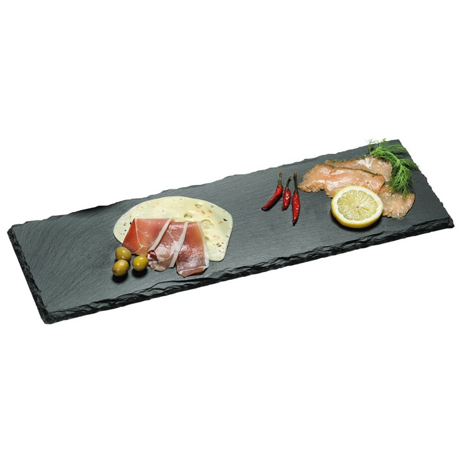 Kesper 38115 Servírovací tác břidlice, 56 x 18 x 0,6 cm - main (0)