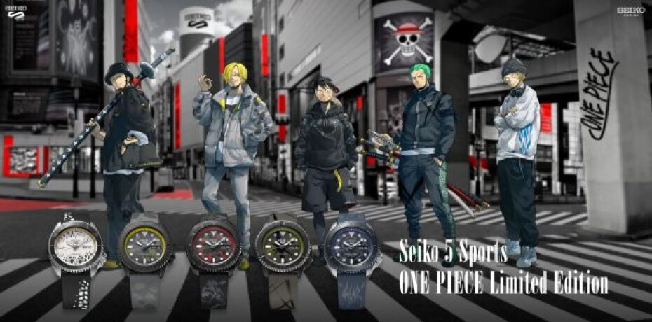 Seiko 5 Sports SRPH71K1 Sabo ONE PIECE Limited Edition - main (19)