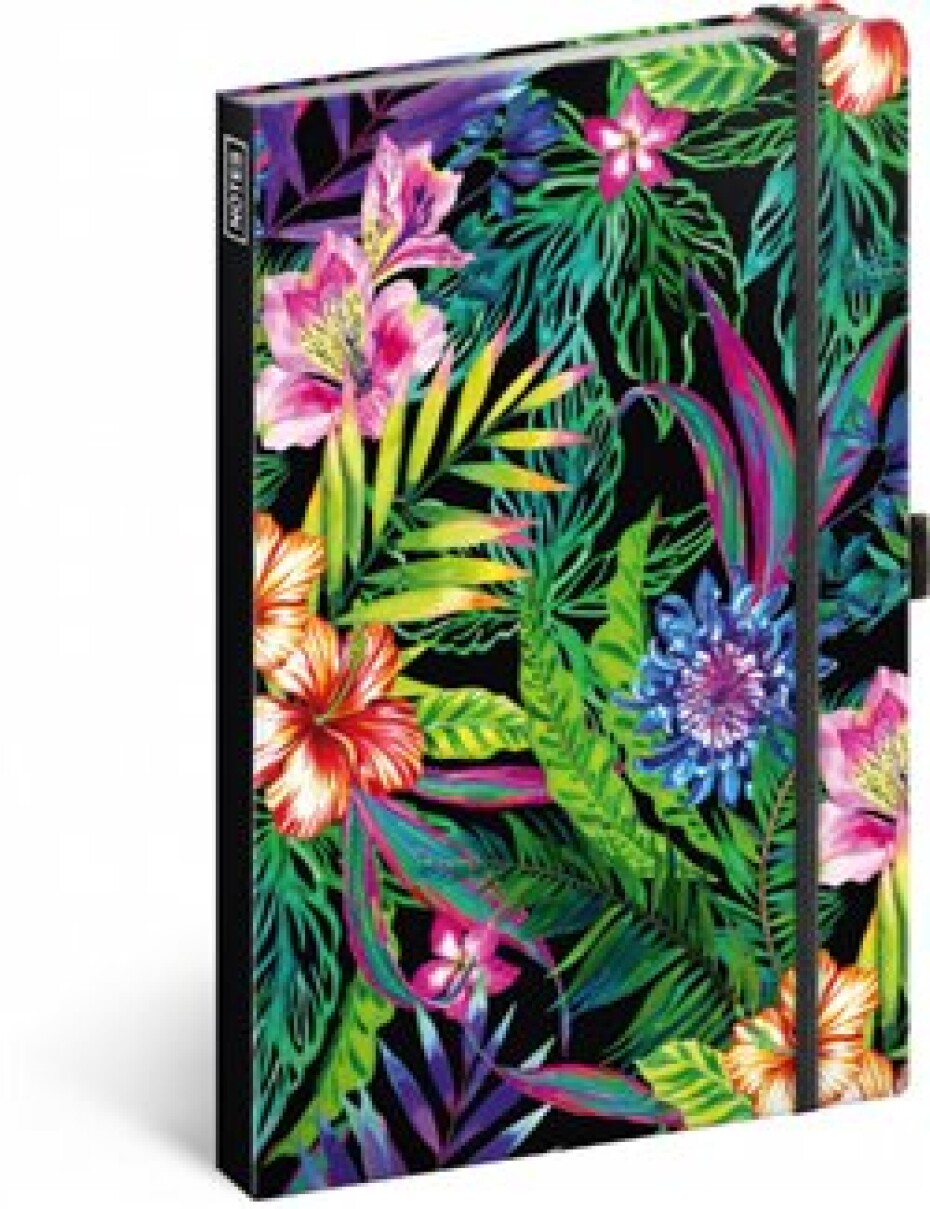 Presco Group Notes Tropical linkovaný, 13 × 21 cm - main (0)