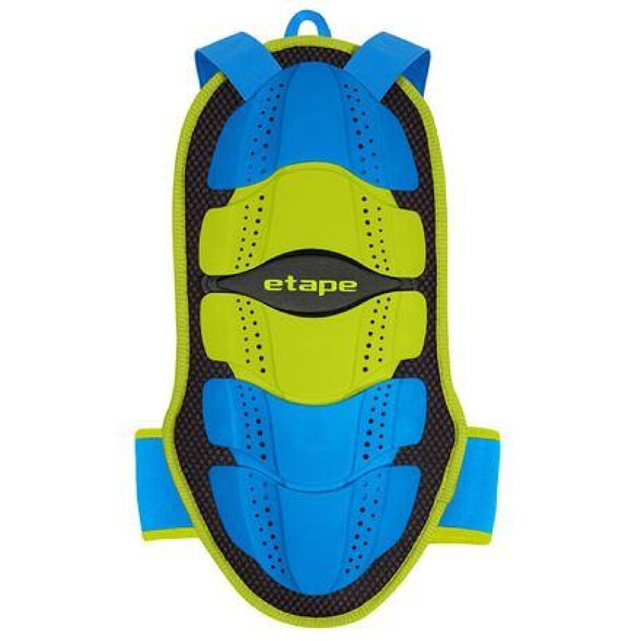 Etape Junior FIT dětský chránič páteře limetková-modrá - main (0)