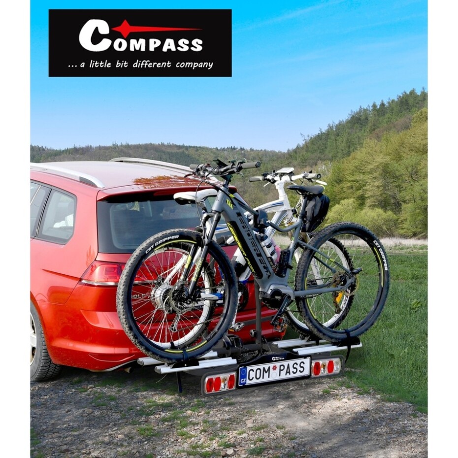 Compass Nosič kol na tažné zařízení E-BIKE TÜV, 2 kola - main (8)