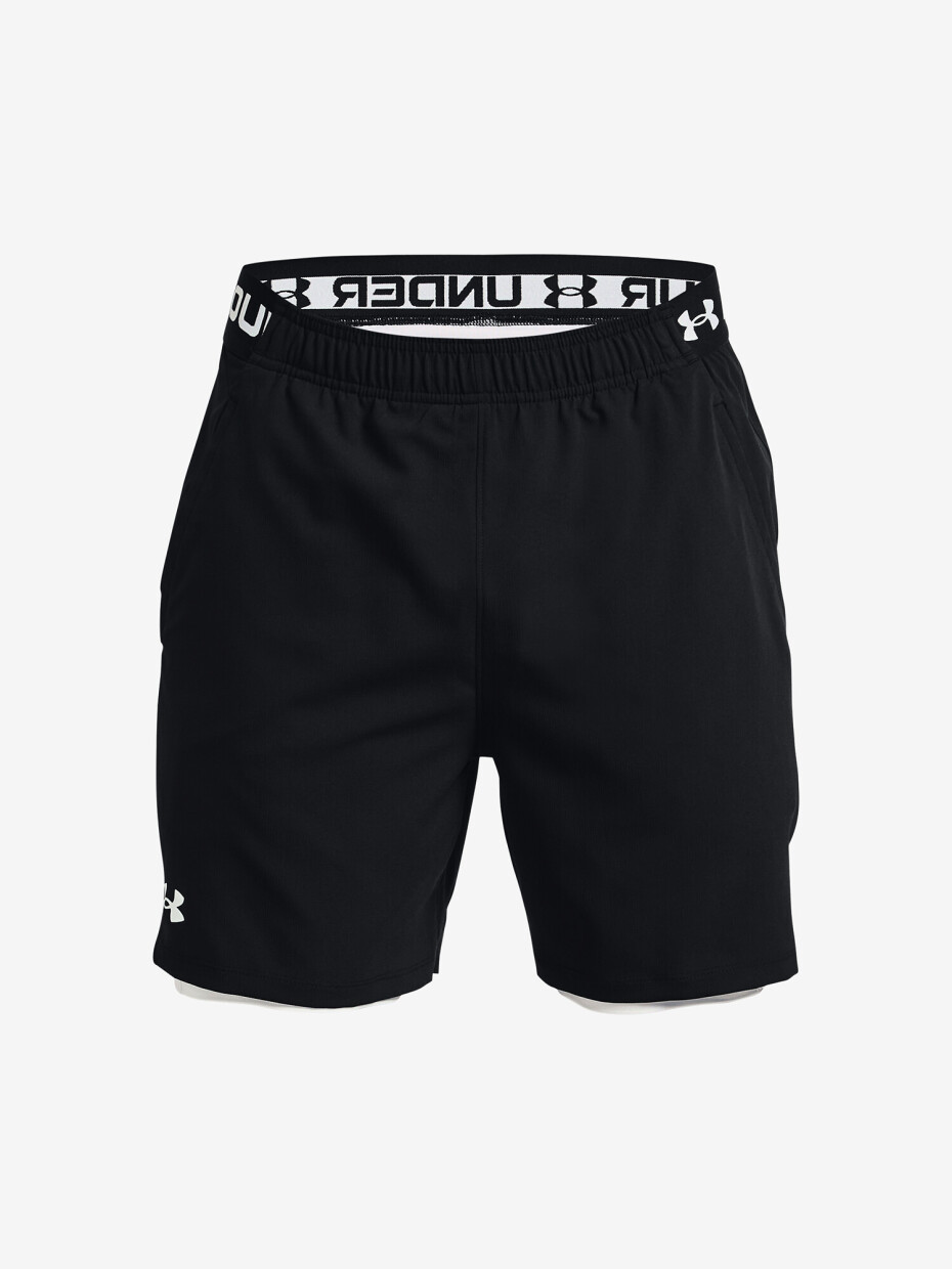 Pánské šortky Under Armour  Vanish Woven 2in1 Sts-BLK S - main (5)
