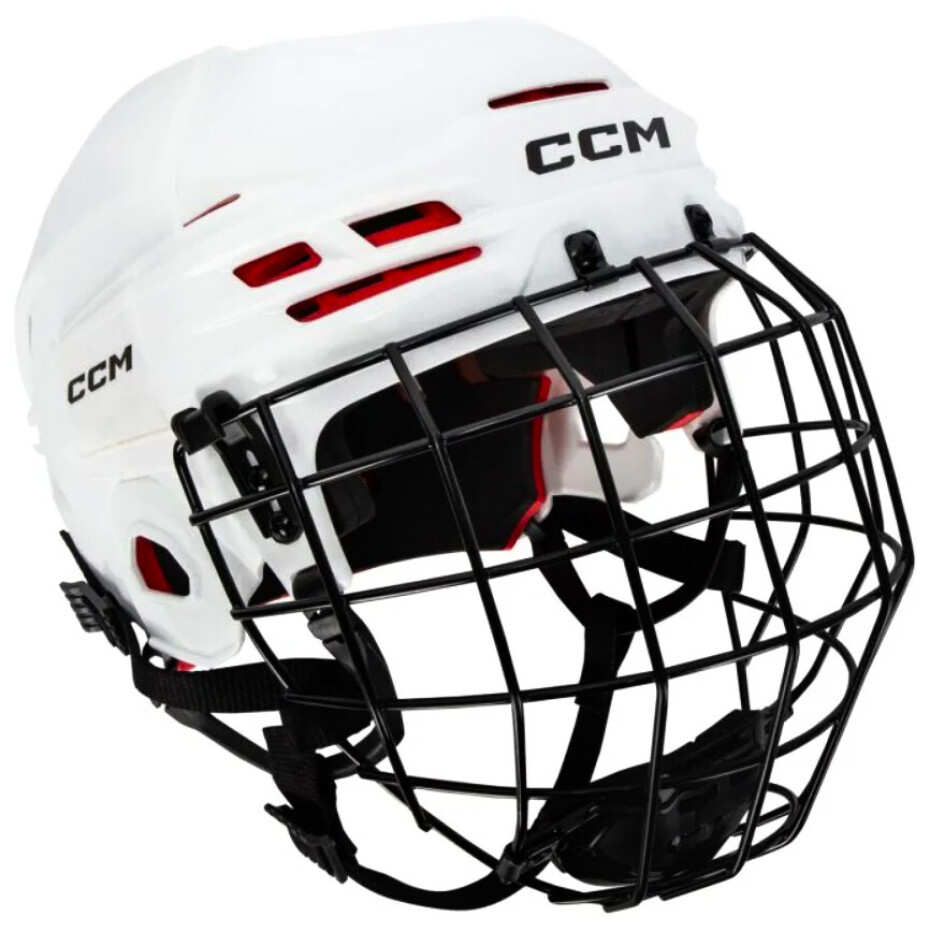 Hokejová helma CCM Tacks 70 Combo White  Senior M - main (0)