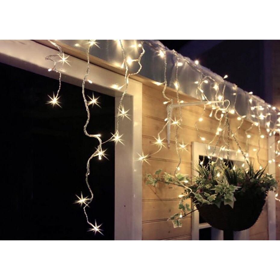 Solight 1V401-WW Vánoční LED závěs Rampouchy 360 LED, teplá bílá, 9 m - main (0)