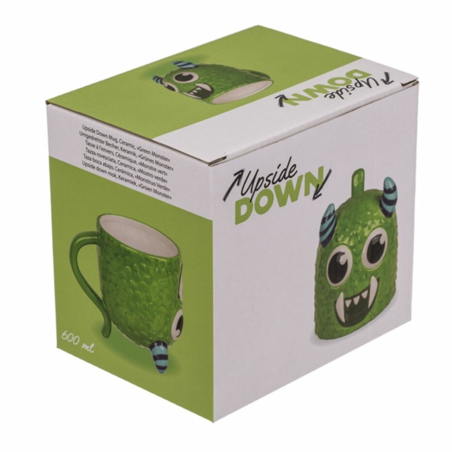 Keramický hrnek Příšerka 560 ml, zelená - main (3)