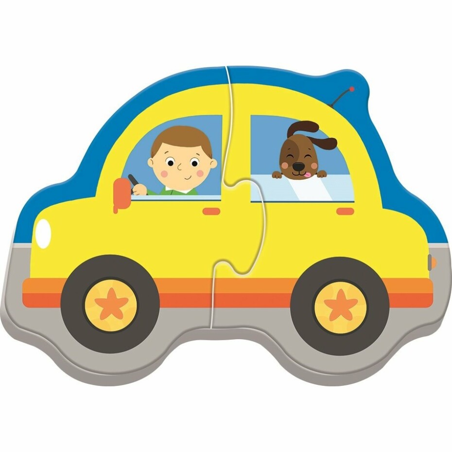 Trefl Baby puzzle Doprava, 8 dílků - main (2)