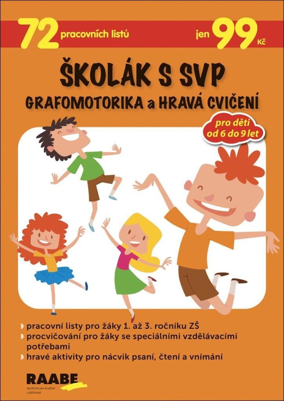 Školák s SVP Grafomotorika a hravá cvičení - Věra Gošová - main (0)