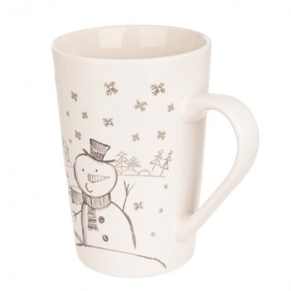 Orion Vánoční porcelánový hrnek Sněhulák, 470 ml - main (2)