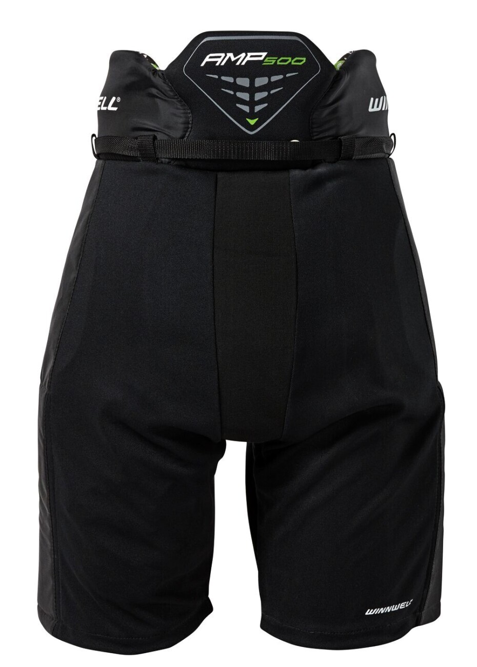 Hokejové kalhoty WinnWell  AMP500 Black Senior 3XL - main (4)