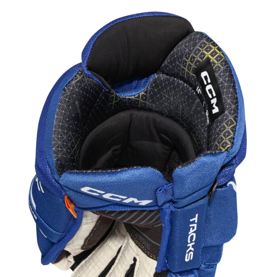 Hokejové rukavice CCM Tacks XF Royal/White Senior 13 palců - main (3)