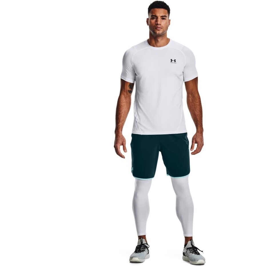 Pánské legíny Under Armour HeatGear Leggings White L - main (3)