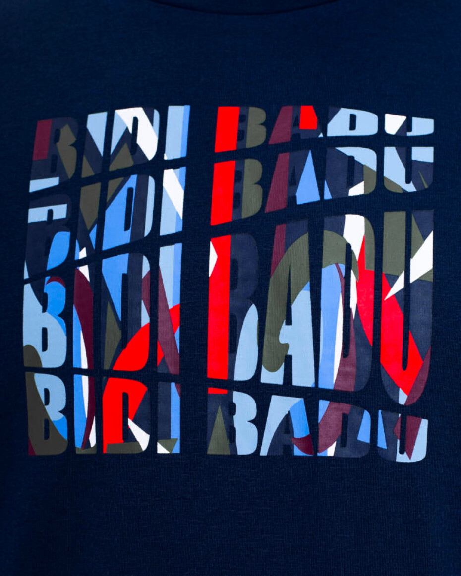 Pánské tričko BIDI BADU  New York 2024 Chill Tee Dark Blue/Red - main (5)