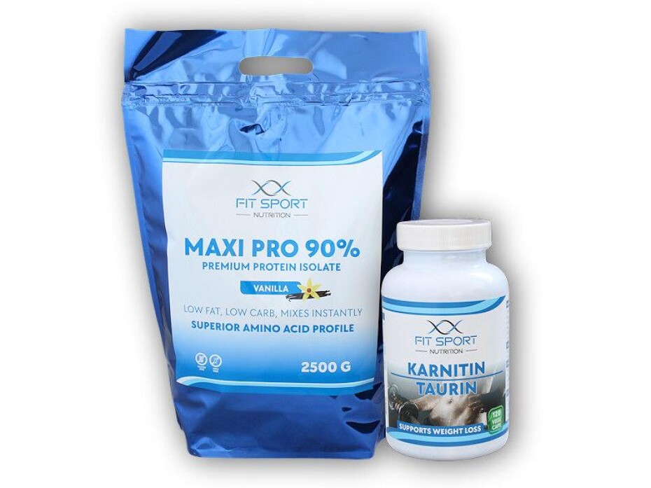 FitSport Nutrition Maxi Pro 2500g + Karnitin Taurin 120 cps - main (0)