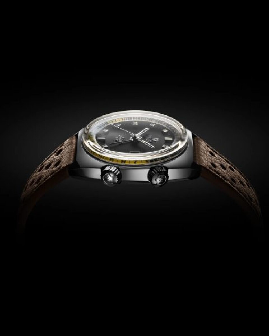 Nivada Grenchen Antarctic GMT - Black - Black Leather - main (11)