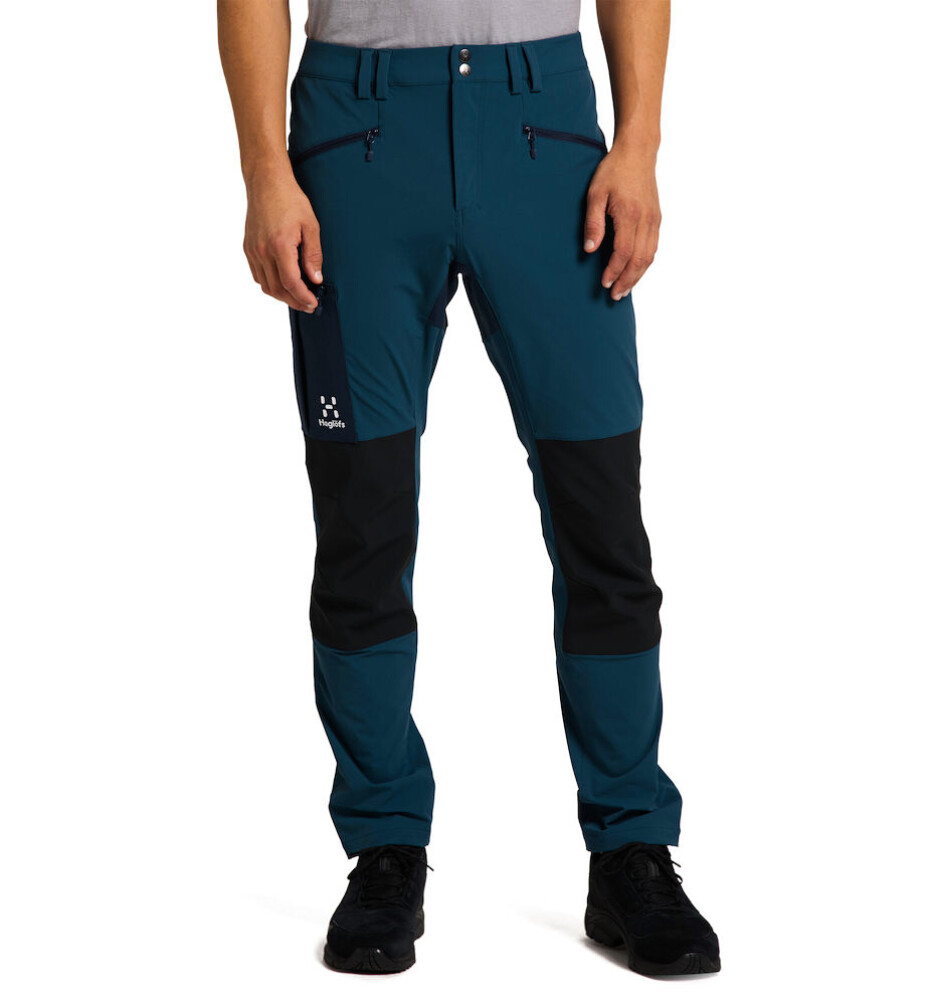 Pánské kalhoty Haglöfs  Rugged slim Dark ocean/True black - main (0)