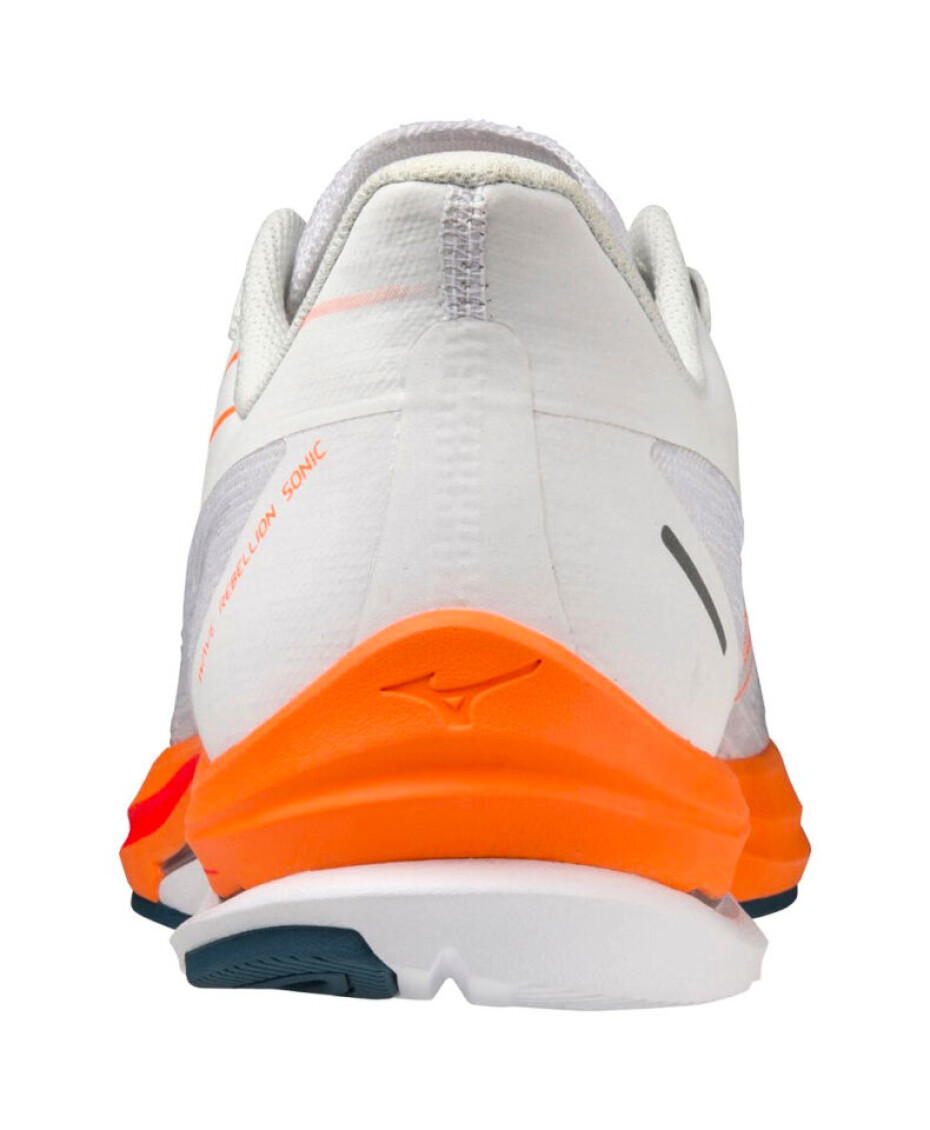 Pánská běžecká obuv Mizuno Wave Rebellion Sonic White/Light Orange/Blue Ashes  UK 6,5 - main (4)