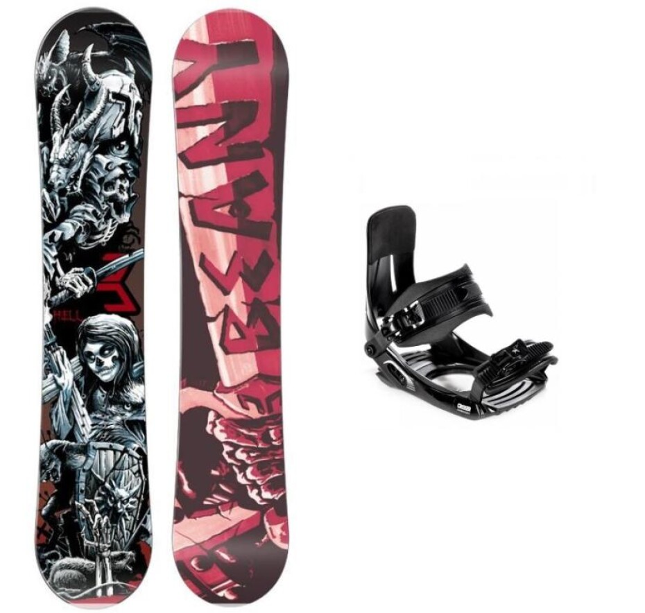 Beany Hell juniorský snowboard + Croxer MP180 vázání - main (0)