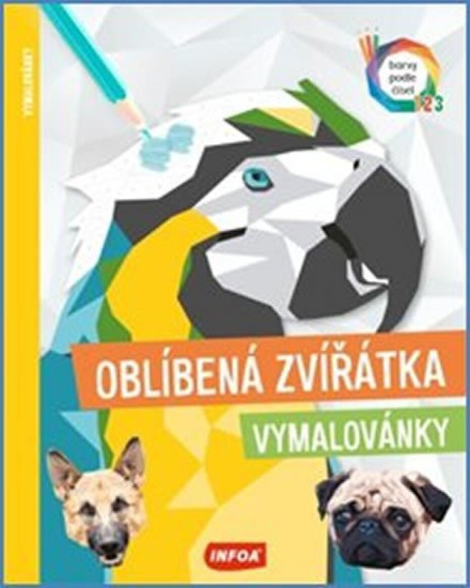 Oblíbená zvířátka - Vymalovánky - main (0)