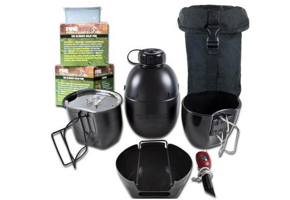 BCB Adventure sada Crusader Cooking System Black I black pouch - main (0)