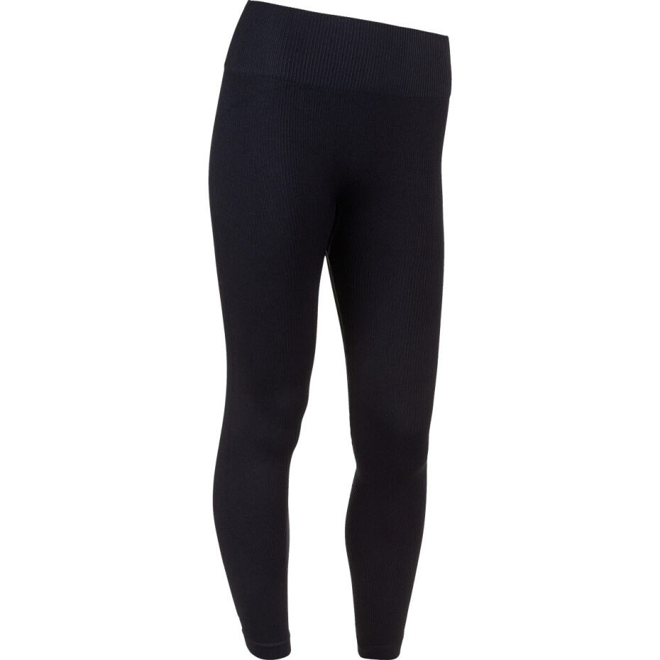 Dámské spodky Endurance  Janing Rib Seamless Tights Black  L/XL - main (0)