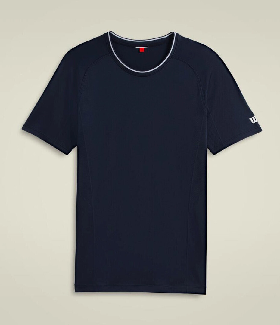 Pánské tričko Wilson  M Team Seamless Crew Classic Navy L - main (1)