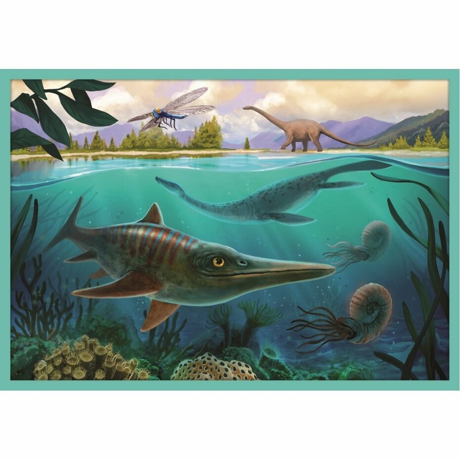 Trefl Puzzle Dinosauři, 10v1 - main (0)